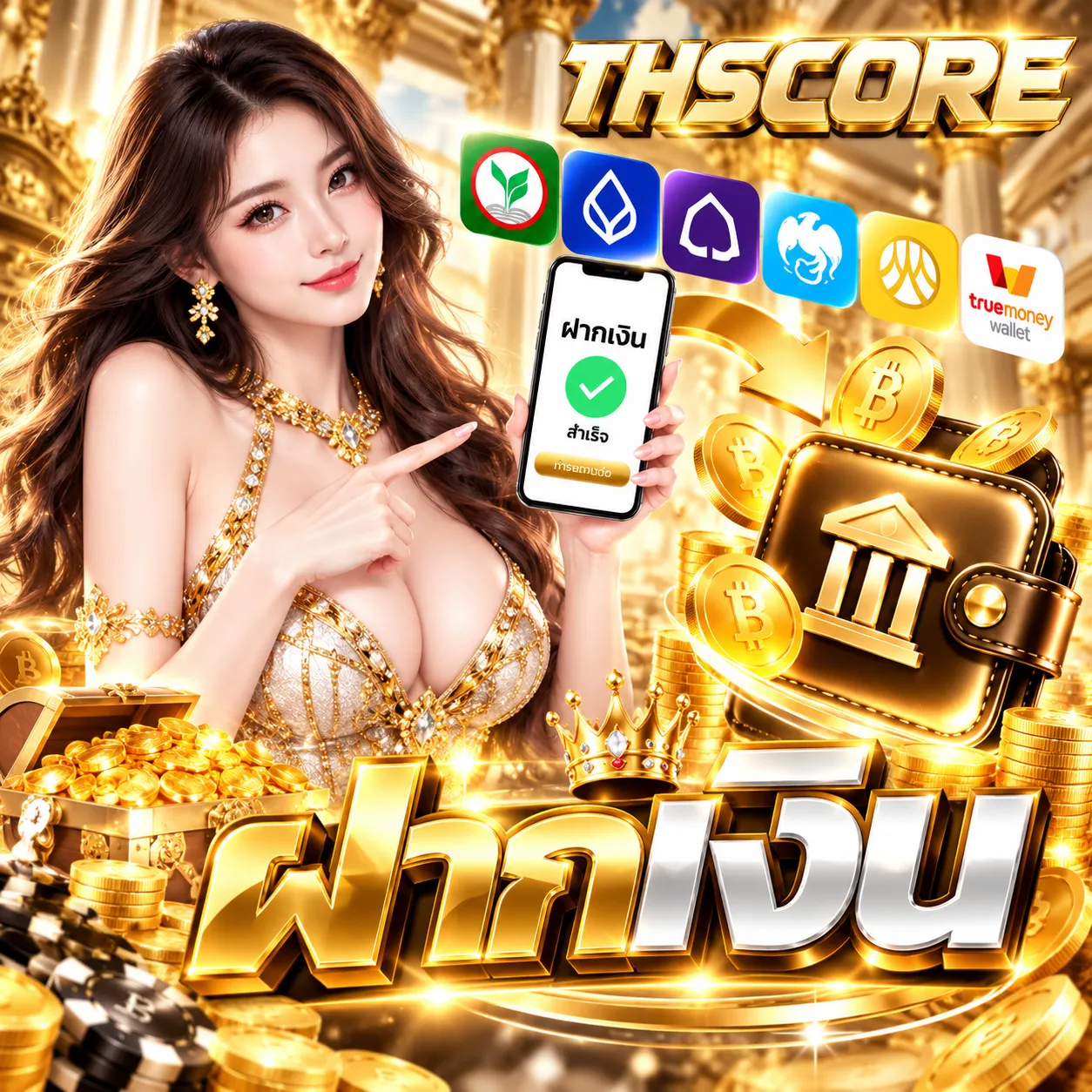 THSCORE - ฝากเงิน